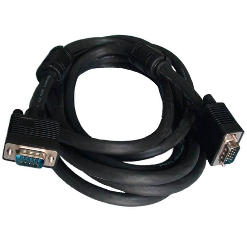 Cable Vga 5Mts Nisuta Ns-Cvga5 Coaxilado Con Filtro